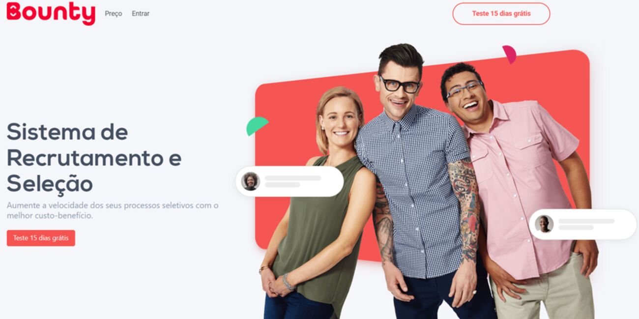 Bounty, sistema de recrutamento e seleção